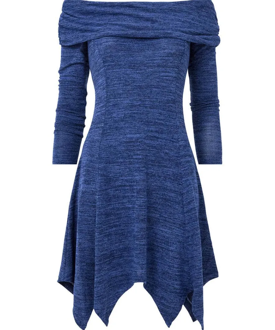 maisie_jersey_bardot_tuni_0.webp New Joe Browns Maisie Jersey Bardot Tunic Blue
