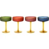 Sale Joe Browns Majestic Jewel Martini Glasses Set Of 4 Multi