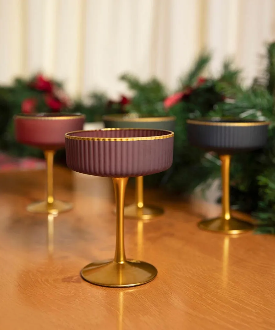 majestic_jewel_martini_gl_4.webp Sale Joe Browns Majestic Jewel Martini Glasses Set Of 4 Multi