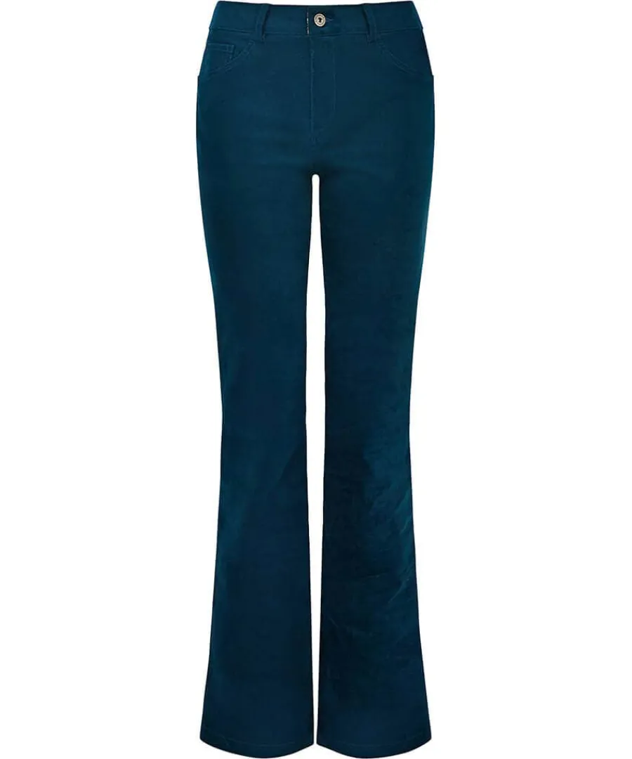 majestic_moleskin_trouser_0.webp Hot Joe Browns Majestic Moleskin Trousers Teal