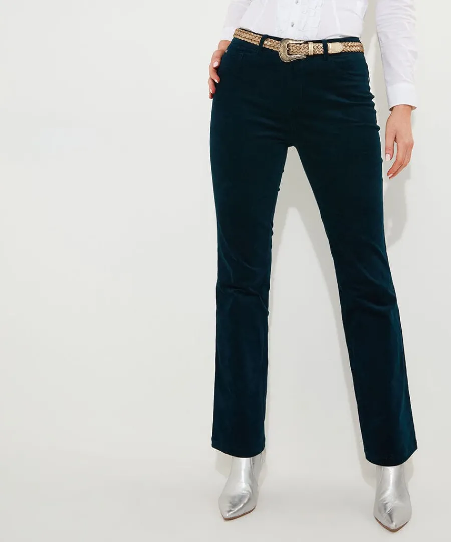 majestic_moleskin_trouser_1.webp Hot Joe Browns Majestic Moleskin Trousers Teal