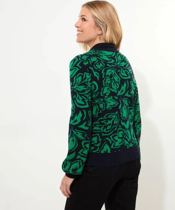 Store Joe Browns Make A Statement Collared Cardigan Green