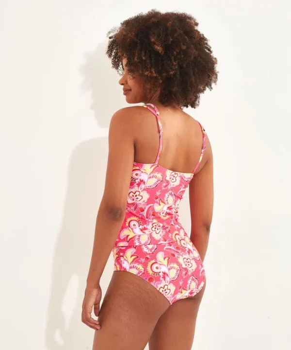 Cheap Joe Browns Malibu Beach Tankini Top Pink Multi
