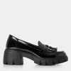 Shop Joe Browns Manor Road Chunky Loafers Black