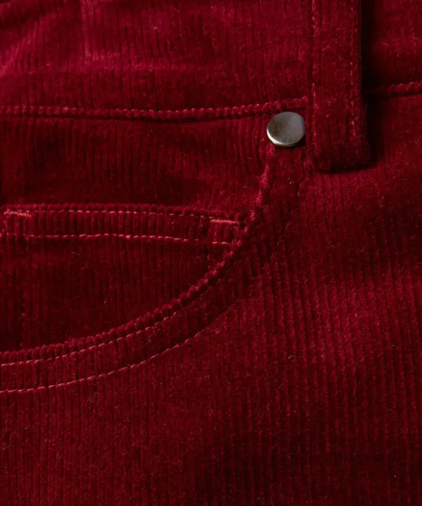 Hot Joe Browns Marvellous Cord Trousers Berry