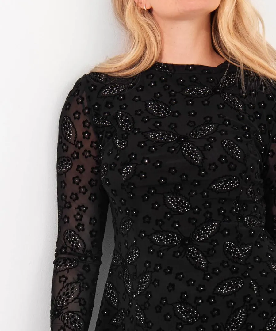 mesmerising_mesh_top_3.webp Best Sale Joe Browns Mesmerising Mesh Top Black