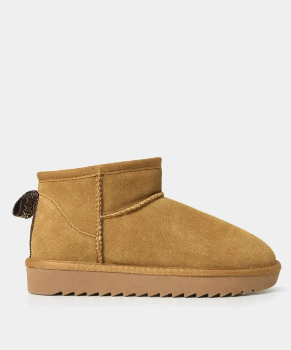 Shop Joe Browns Mini Snug Suede Boots Tan