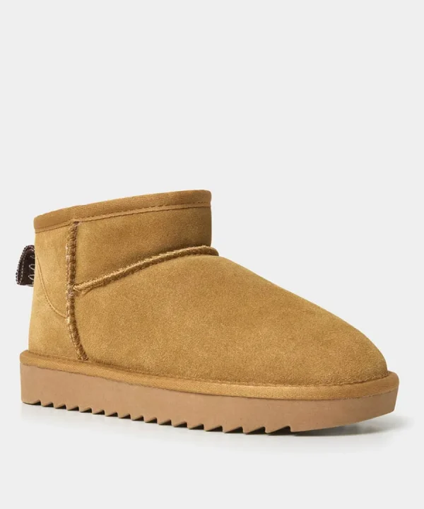 Shop Joe Browns Mini Snug Suede Boots Tan