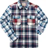 Cheap Joe Browns Mix It Up Check Shirt Blue