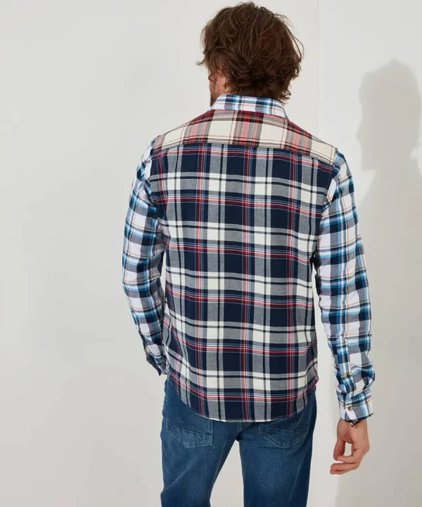 Cheap Joe Browns Mix It Up Check Shirt Blue