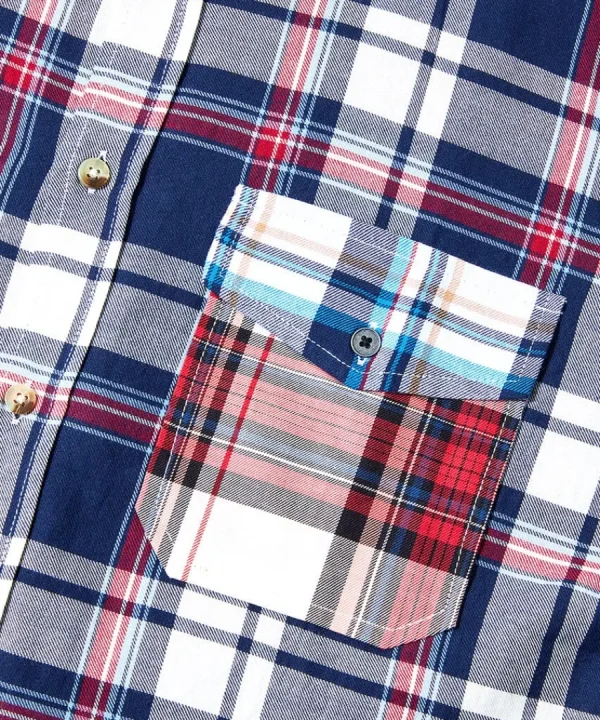 Cheap Joe Browns Mix It Up Check Shirt Blue