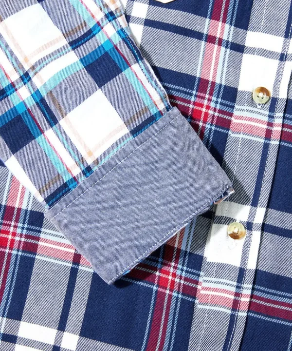 Cheap Joe Browns Mix It Up Check Shirt Blue