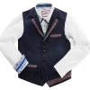 Shop Joe Browns Mix It Up Waistcoat Blue