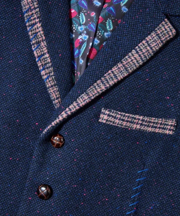 Shop Joe Browns Mix It Up Waistcoat Blue