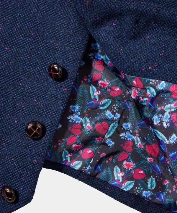 Shop Joe Browns Mix It Up Waistcoat Blue