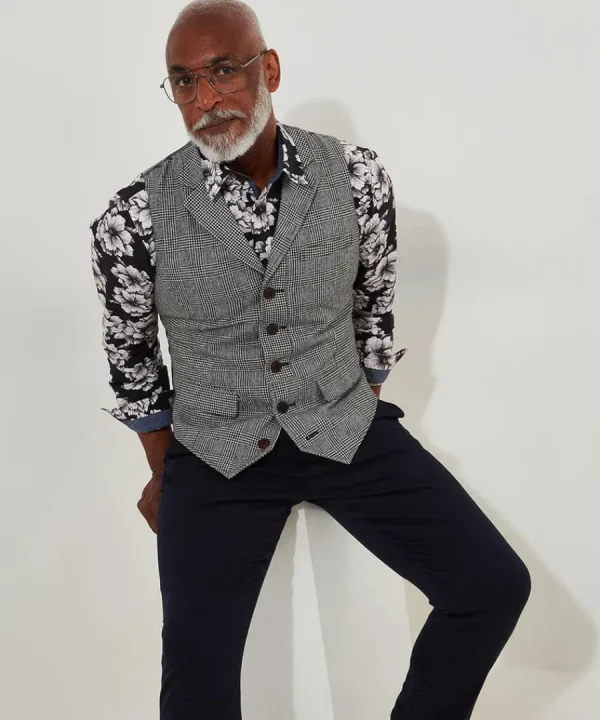 Shop Joe Browns Monochrome Floral Shirt White