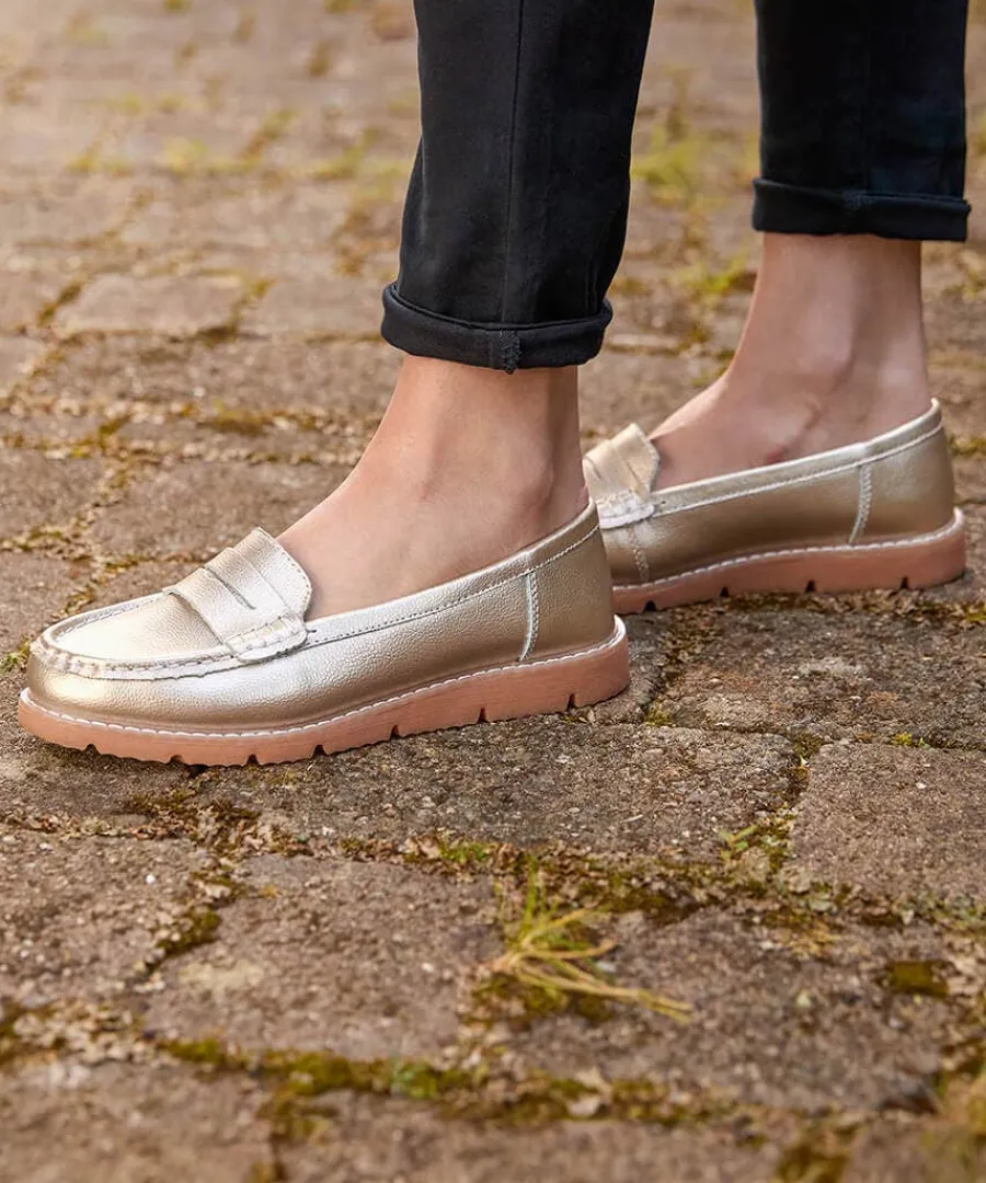 moonlight_harbour_leather_5.webp Flash Sale Joe Browns Moonlight Harbour Leather Loafers Gold