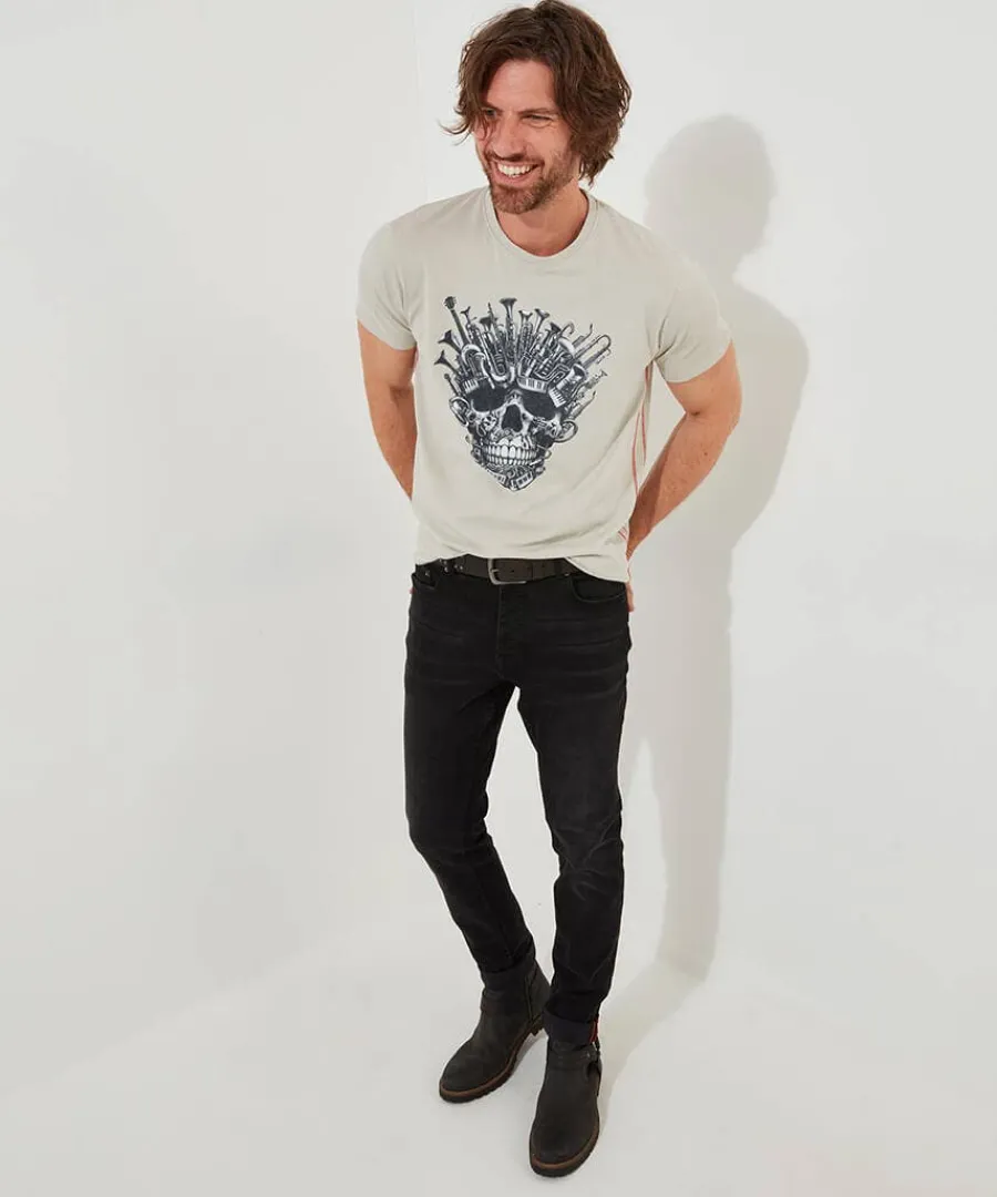 music_on_my_mind_tee_2.webp Online Joe Browns Music On My Mind Tee Grey
