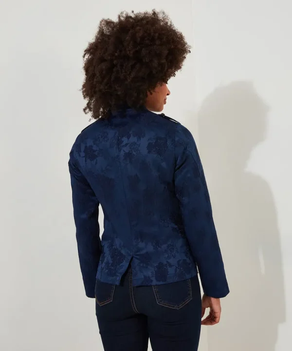 Cheap Joe Browns Must Have Military Jacquard Jacket Blue