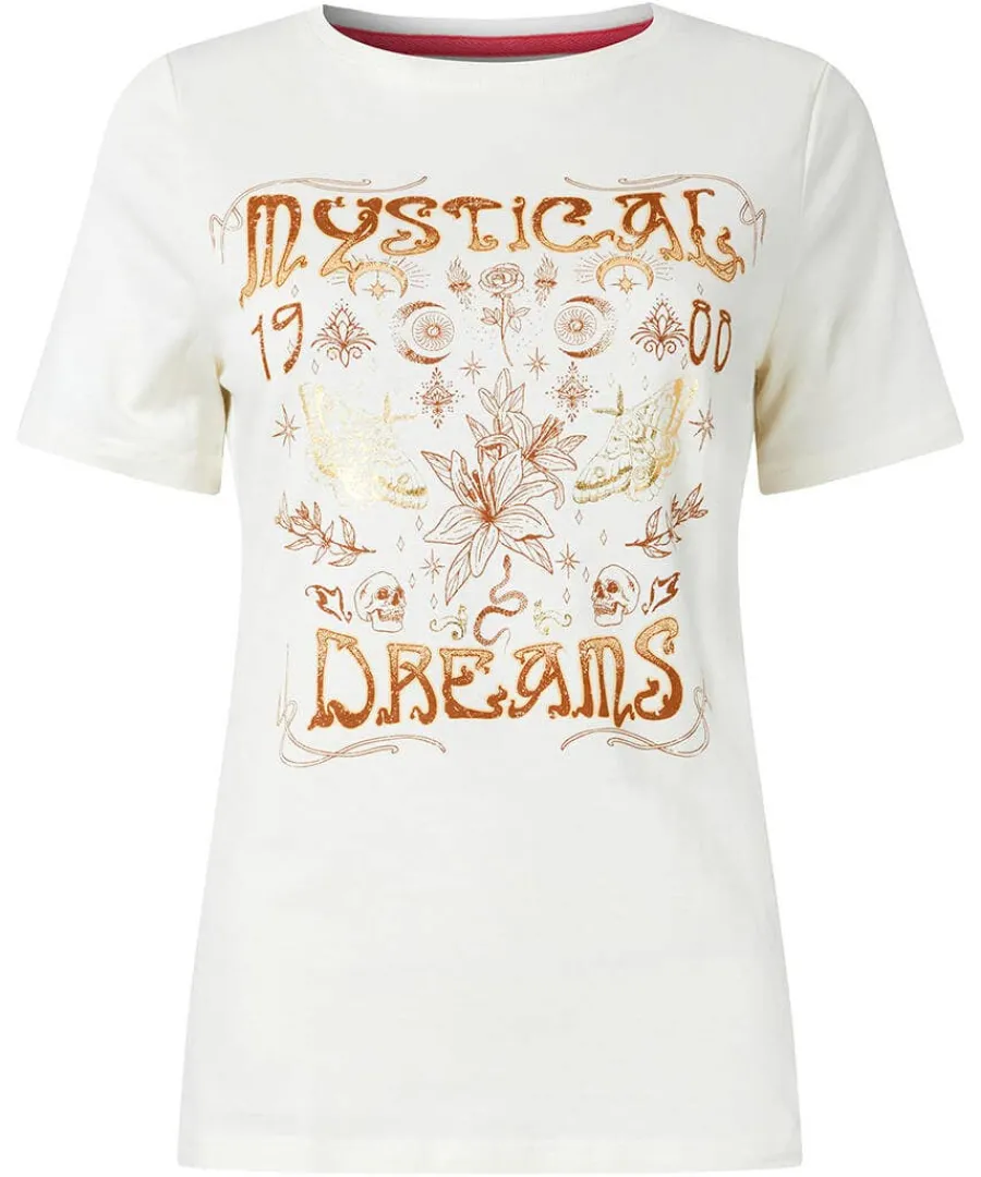 mystical_magic_tshirt_0.webp Online Joe Browns Mystical Magic T-Shirt Cream
