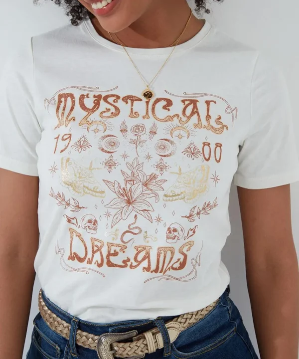 Online Joe Browns Mystical Magic T-Shirt Cream