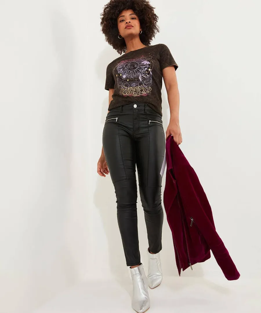 mystical_wonder_tshirt_2.webp Hot Joe Browns Mystical Wonder T-Shirt Charcoal