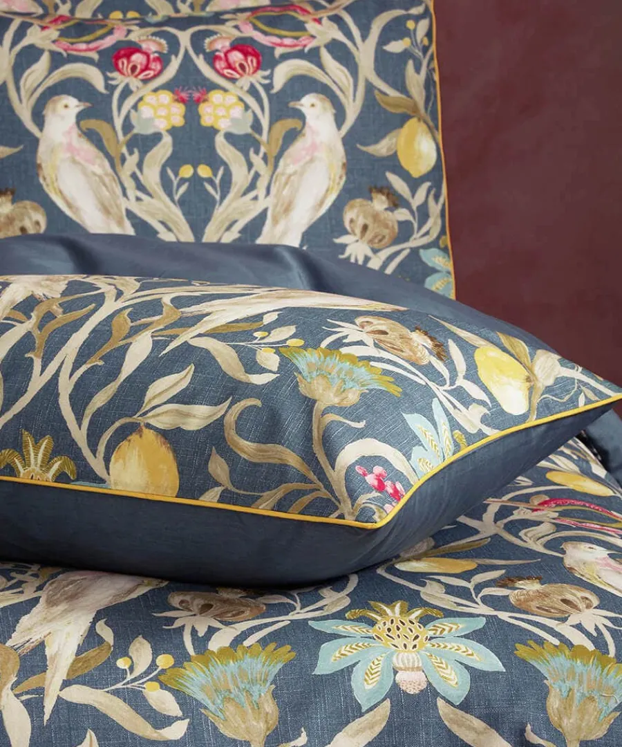 navy_song_bird__cotton_sa_2.webp Clearance Joe Browns Song Bird 100% Cotton Sateen Duvet Set Navy