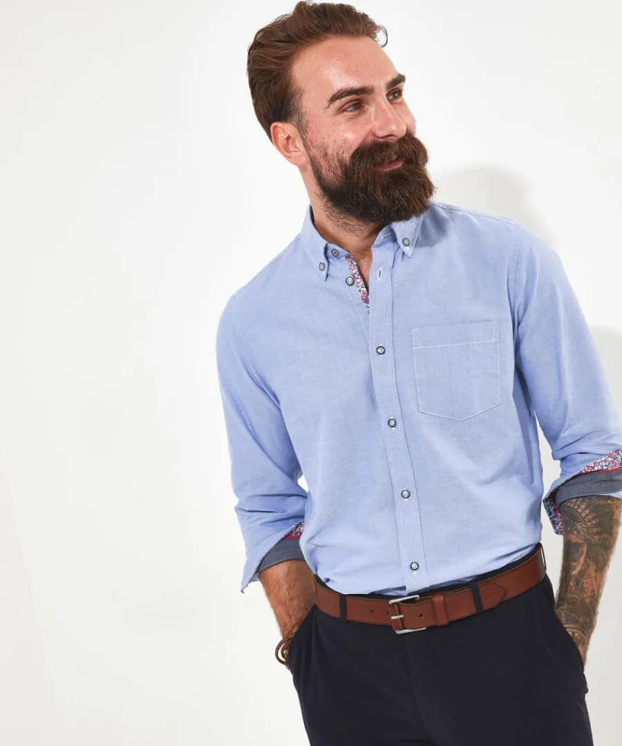 no_ordinary_oxford_shirt_3.webp Sale Joe Browns No Ordinary Oxford Shirt Blue