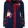 Best Joe Browns Novelty Zip Sweat Navy