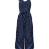 Fashion Joe Browns On The Beach Oversized Jumpsuit Navy