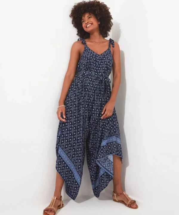 Fashion Joe Browns On The Beach Oversized Jumpsuit Navy