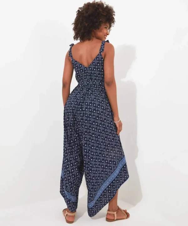 Fashion Joe Browns On The Beach Oversized Jumpsuit Navy