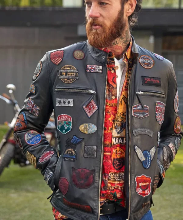 New Joe Browns On Tour Leather Jacket Black
