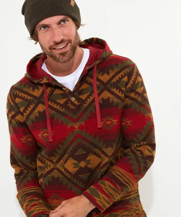 Discount Joe Browns One For The Weekend Hood Brown / Red