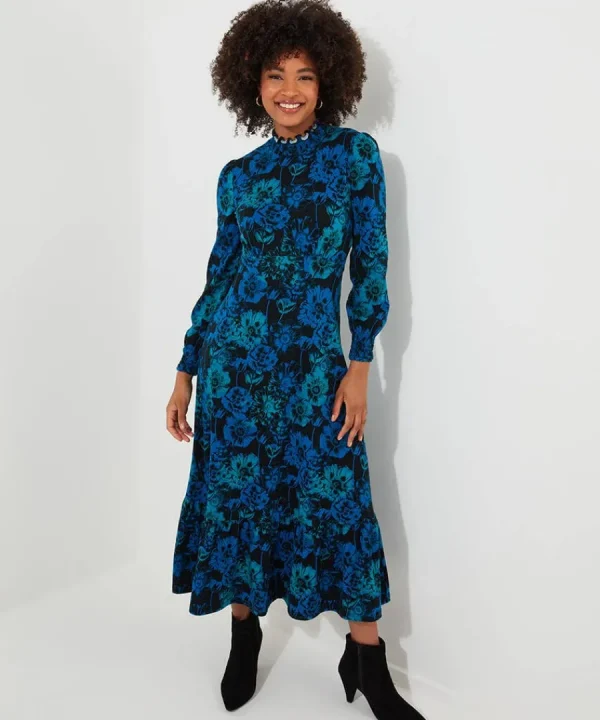 Clearance Joe Browns Ophelia Jersey Dress Blue