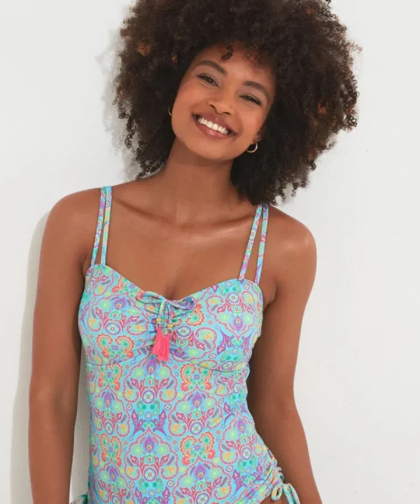 Flash Sale Joe Browns Paradise Cove Swimsuit Blue Multi