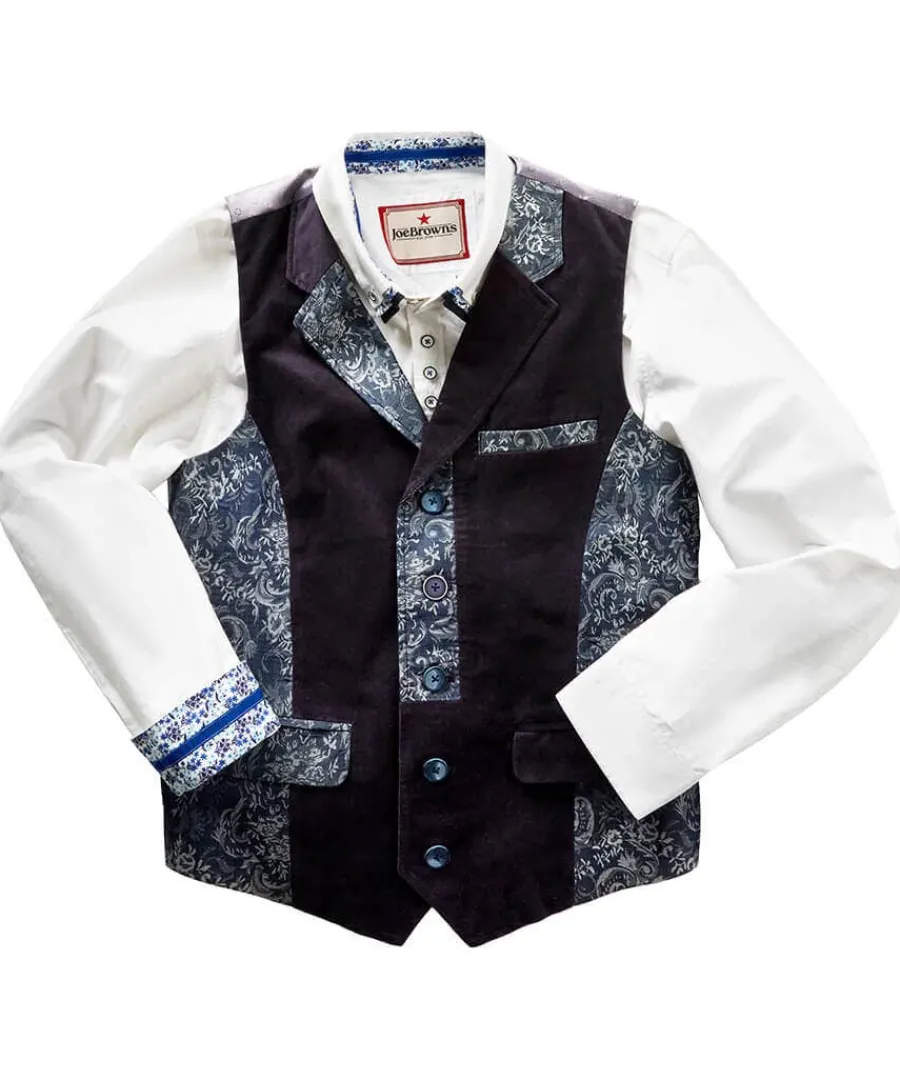 party_jacquard_waistcoat_0.webp Store Joe Browns Party Jacquard Waistcoat Purple