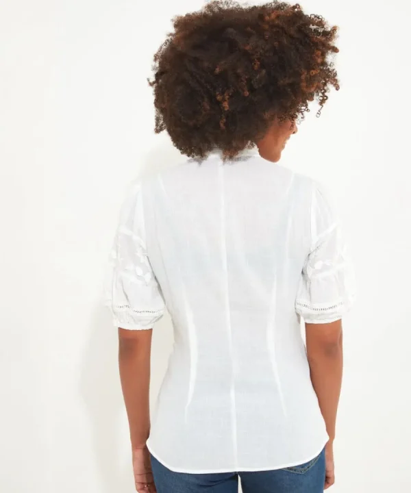 Online Joe Browns Patsy Embroidered Blouse White