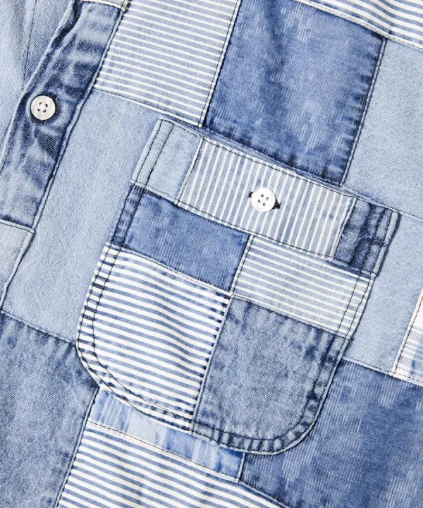 Flash Sale Joe Browns Perfect Patchwork Shirt Blue