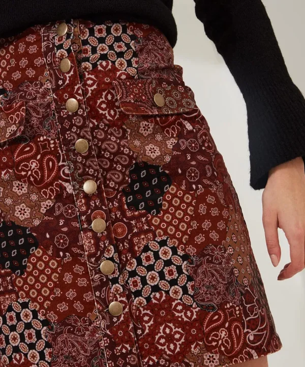 Sale Joe Browns Perfect Patchwork Skirt Brown