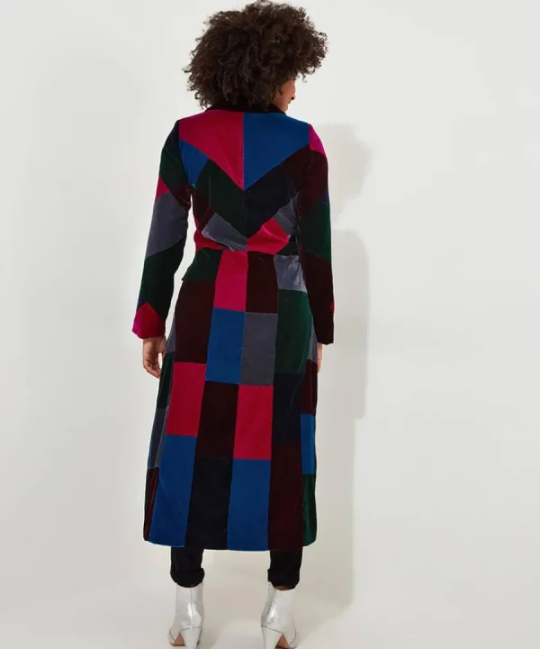 New Joe Browns Perfectly Patchwork Coat Multi