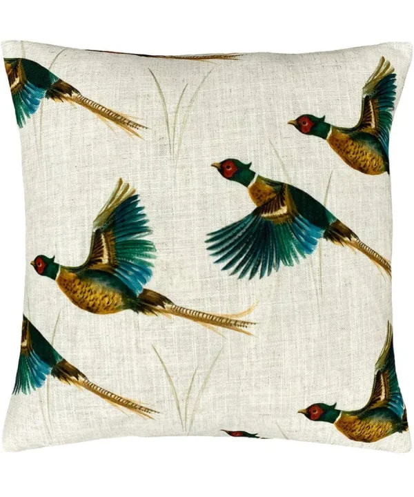 Shop Joe Browns Pheasants In Flight Cushion Cream