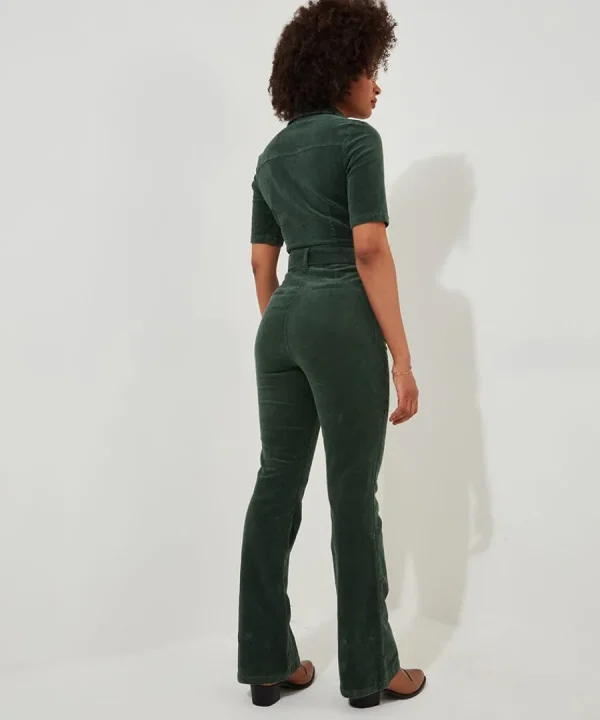 Cheap Joe Browns Pixie Cord Jumpsuit Green