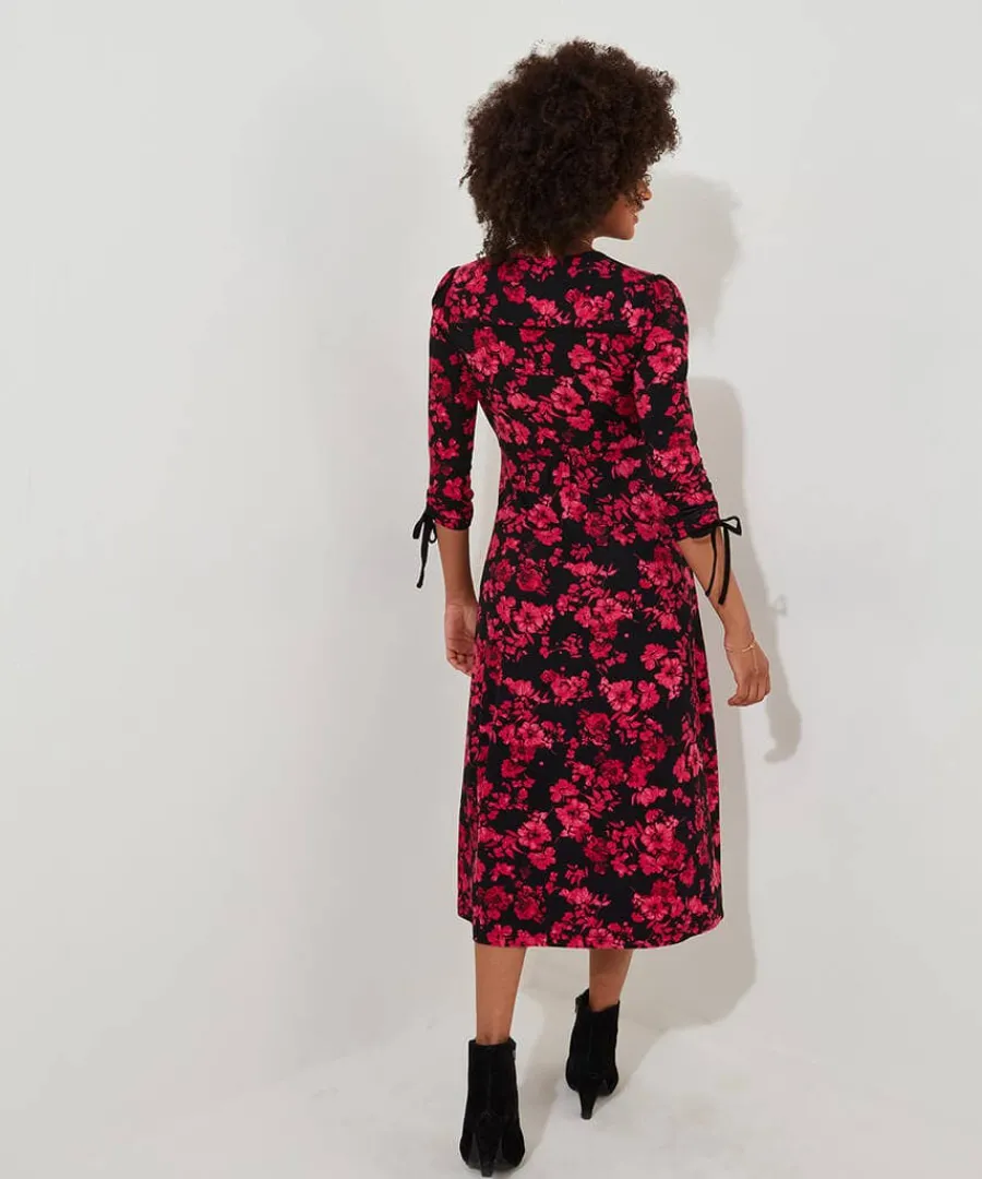 pop_of_colour_jersey_dres_3.webp Clearance Joe Browns Pop Of Colour Jersey Dress Black