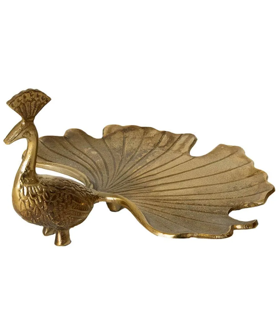 precious_peacock_trinket__0.webp Cheap Joe Browns Precious Peacock Trinket Platter Gold