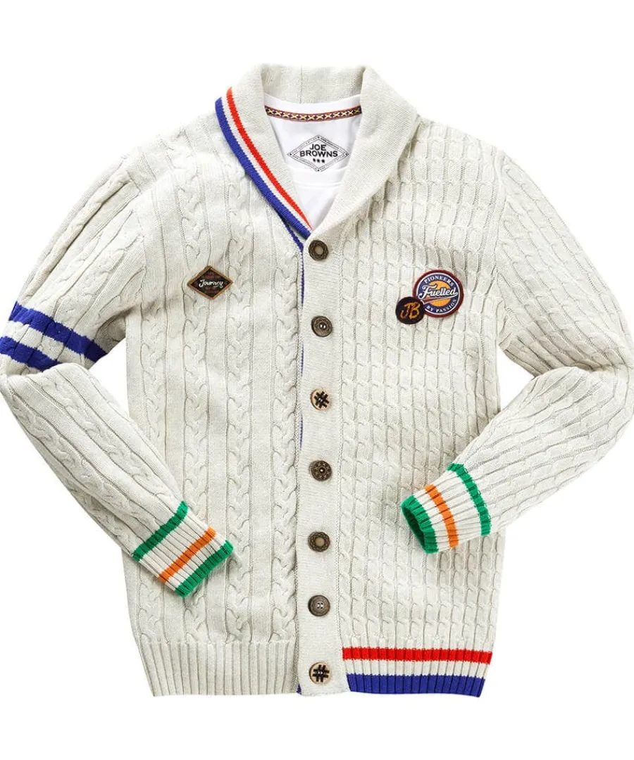 preppy_cardigan_0.webp Outlet Joe Browns Preppy Cardigan Cream