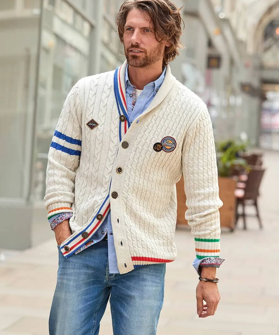 preppy_cardigan_1.webp Outlet Joe Browns Preppy Cardigan Cream