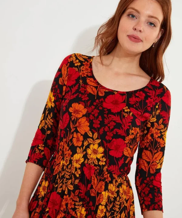 Best Joe Browns Rebecca Crinkle Dress Black