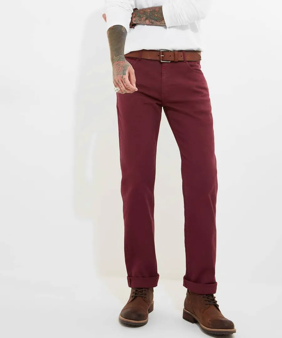 right_track_jeans_1.webp Cheap Joe Browns Right Track Jeans Burgundy / Tan