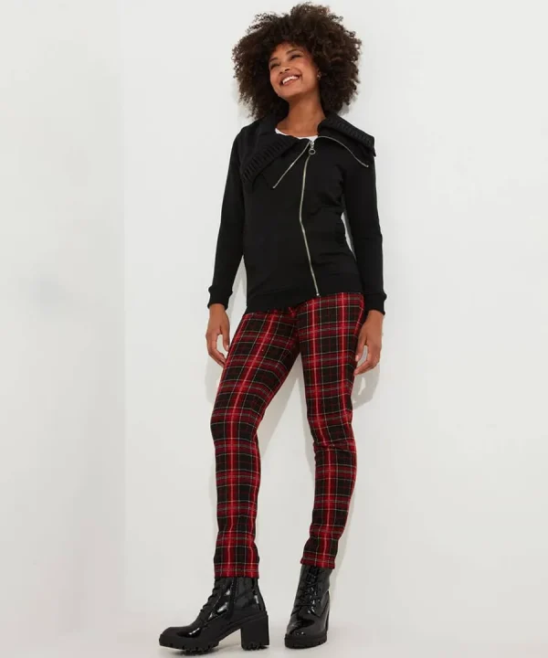 Clearance Joe Browns Ronnie Zip Front Jersey Top Black